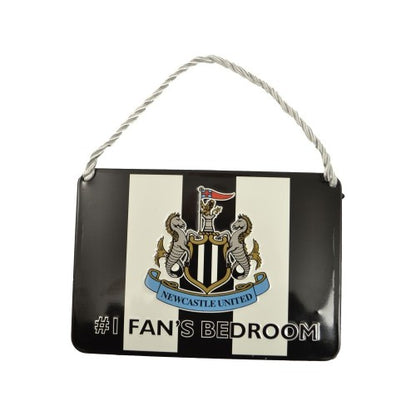 Front - Newcastle United FC No One Fans Striped Sign