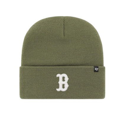 Front - Boston Red Sox Haymaker MLB 47 Knitted Cuff Beanie
