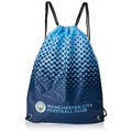 Light Blue-Navy - Front - Manchester City FC Official Football Fade Design Gym Bag