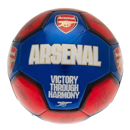 Front - Arsenal FC Printed Signature Mini Football