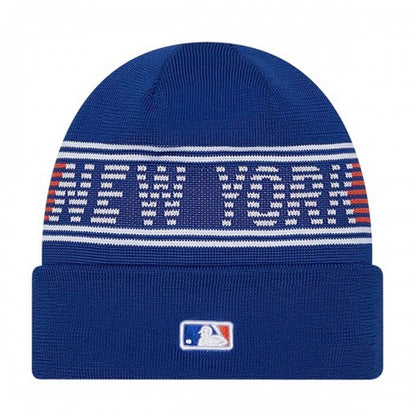 Front - New York Mets New Era Knitted Sport Beanie
