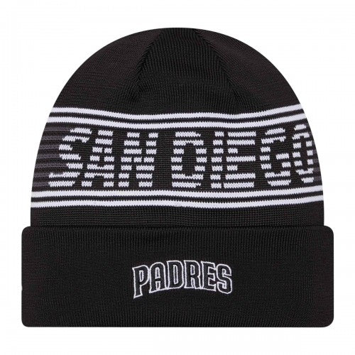 Front - San Diego Padres New Era Knitted Sport Beanie