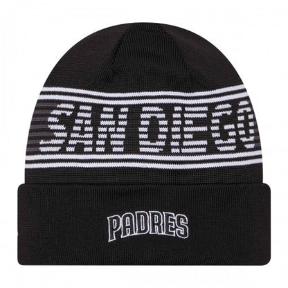 Front - San Diego Padres New Era Knitted Sport Beanie