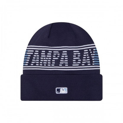 Front - Tampa Bay Rays New Era Knitted Sport Beanie