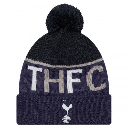 Front - Tottenham Hotspur FC New Era Knitted Bobble Sport Beanie