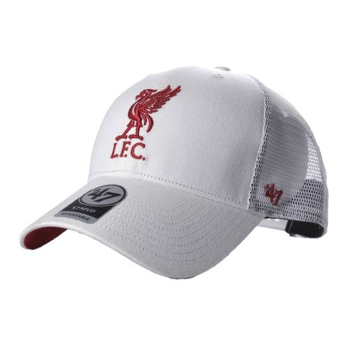 Front - Liverpool FC Hitch 47 Mesh Branded Snapback Cap