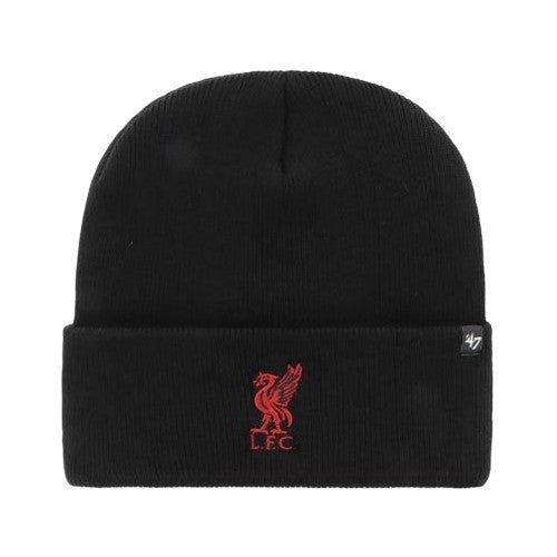 Front - Liverpool FC Haymaker 47 Cuffed Beanie