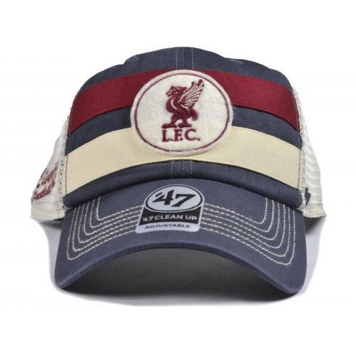 Front - Liverpool FC MVP Liverbird 47 Relaxed Fit Baseball Cap