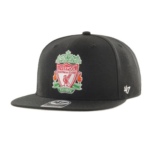 Front - Liverpool FC Captain 47 Snapback Baseball Cap