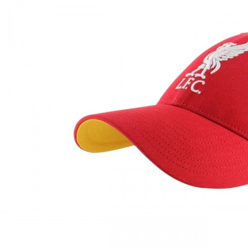 Front - Liverpool FC Branson 47 Mesh Snapback Baseball Cap