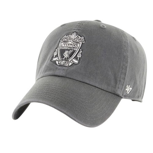 Front - Liverpool FC Clean Up 47 Relaxed Fit Baseball Cap