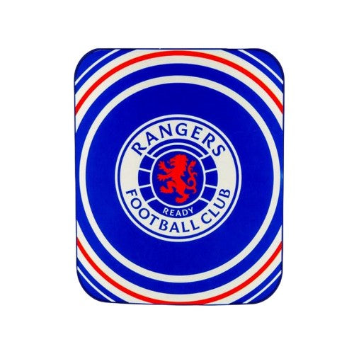 Front - Rangers FC Pulse Pluse Fleece Blanket