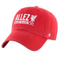 Front - Liverpool FC Clean Up 47 Relaxed Fit Baseball Cap