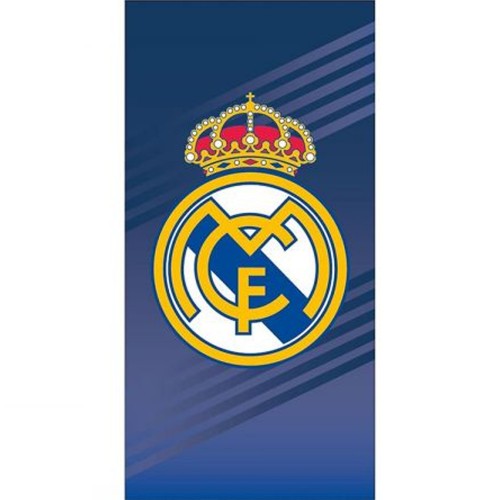Front - Real Madrid CF Crest Beach Towel