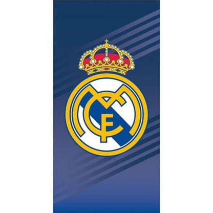Front - Real Madrid CF Crest Beach Towel