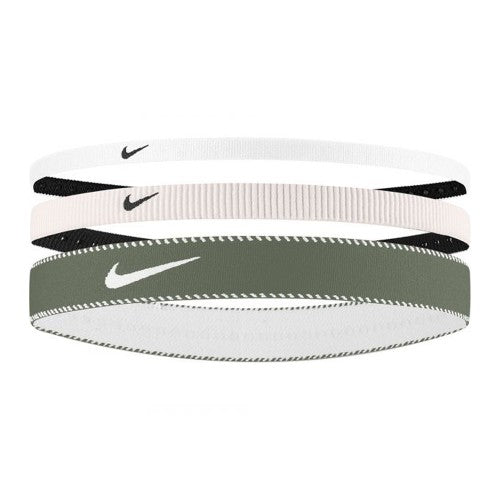 Front - Nike Mixed Flex Classic Headband (Pack of 3)