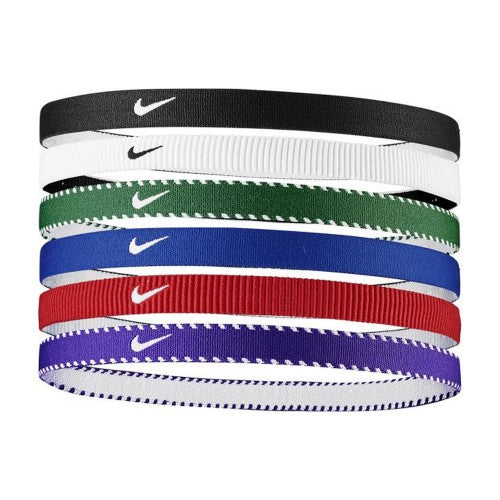 Front - Nike Flex Classic Headband (Pack of 6)
