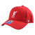Front - Liverpool FC Childrens/Kids MVP 47 Snapback Baseball Cap