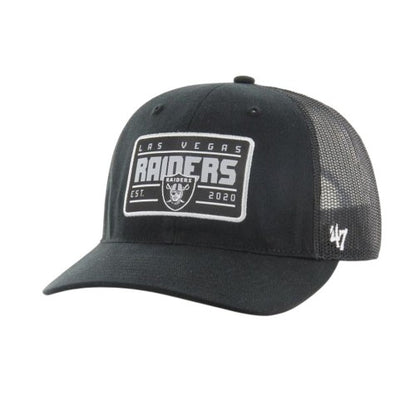 Front - Las Vegas Raiders Trucker Cap