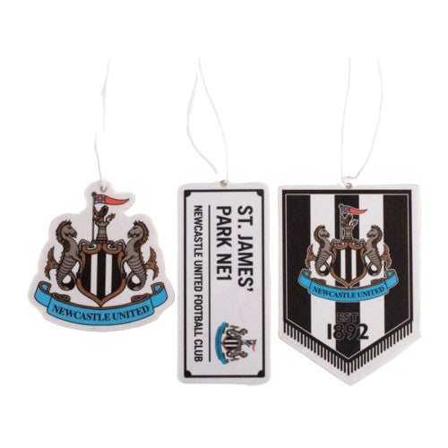 Front - Newcastle United FC Air Freshener (Pack of 3)