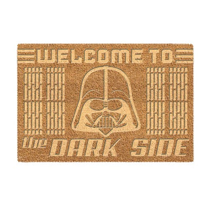 Front - Star Wars Welcome To The Dark Side Coir Embossed Door Mat