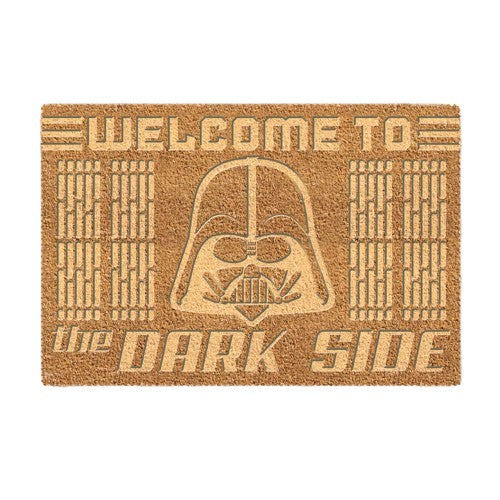 Front - Star Wars Welcome To The Dark Side Coir Embossed Door Mat