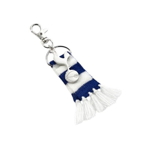 Front - Tottenham Hotspur FC Stripe Crest Keyring
