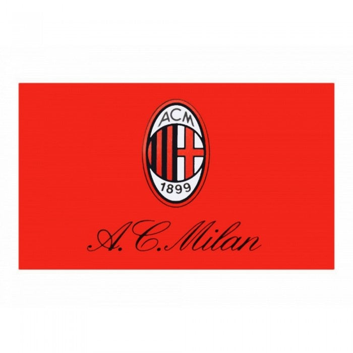 Front - AC Milan Official Football 5 X 3 Flag