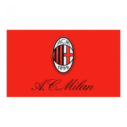 Front - AC Milan Official Football 5 X 3 Flag
