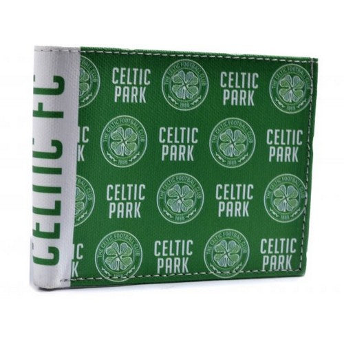Front - Celtic FC Icon Canvas Bi-Fold Card Wallet