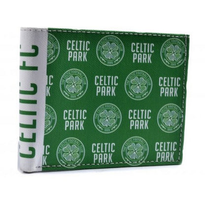 Front - Celtic FC Icon Canvas Bi-Fold Card Wallet