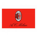 Front - AC Milan Official Football 5 X 3 Flag