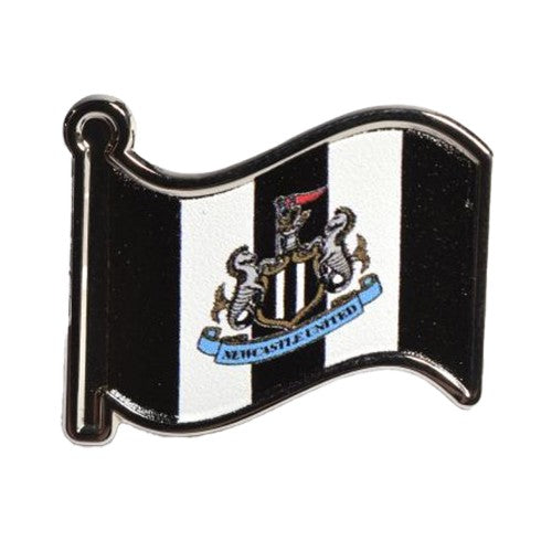 Front - Newcastle United FC Enamel Flag Badge