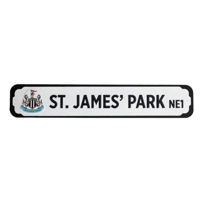 Front - Newcastle United FC Deluxe Metal Stadium Sign