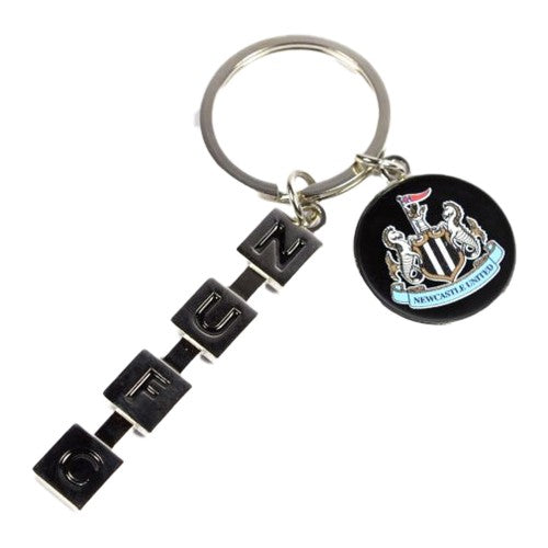 Front - Newcastle United FC NUFC Crest Keyring