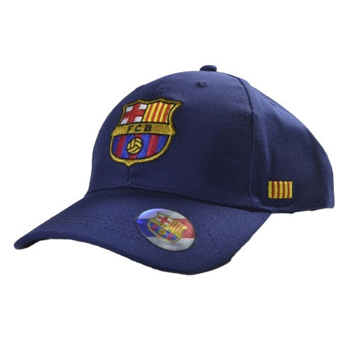 Front - Barcelona FC Crest Baseball Cap