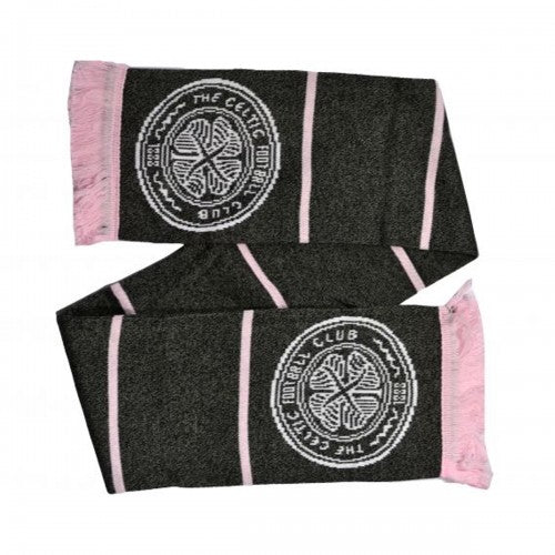 Front - Celtic FC Crest Double Sided Scarf