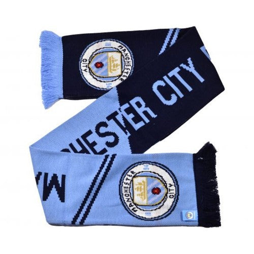 Front - Manchester City FC Vertigo Scarf
