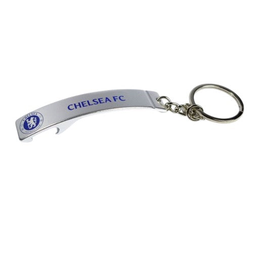 Front - Chelsea FC Sleek Bottle Opener Keyring