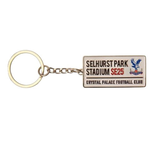 Front - Crystal Palace FC Street Sign Enamel Keyring