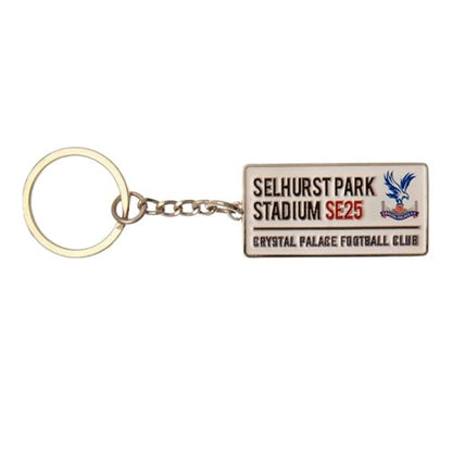 Front - Crystal Palace FC Street Sign Enamel Keyring