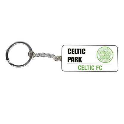 Front - Celtic FC Street Sign Keyring