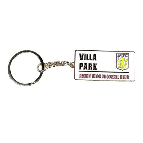 Front - Aston Villa FC Street Sign Keyring