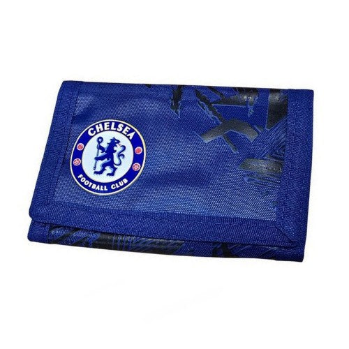 Front - Chelsea FC Fusion Tri-Fold Wallet