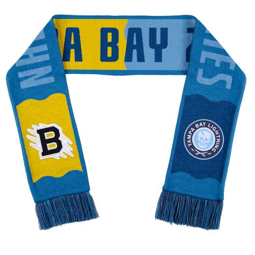 Front - Tampa Bay Lightning NHL Logo Scarf