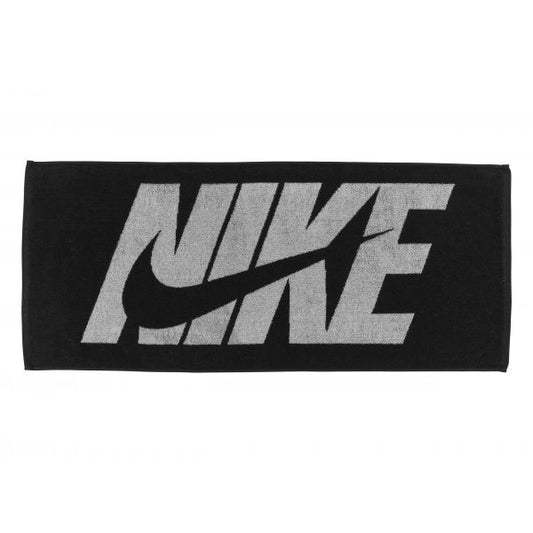 Front - Nike Graphic Print Jacquard Towel