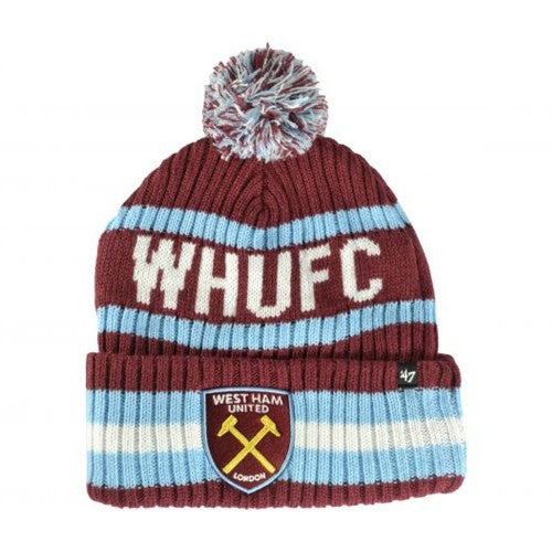 Front - West Ham United FC 47 Bobble Beanie