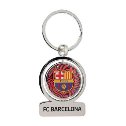 Front - Barcelona FC Spinner Keyring