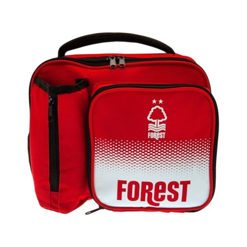 Front - Nottingham Forest FC Fade Lunch Bag With Bottle Holder