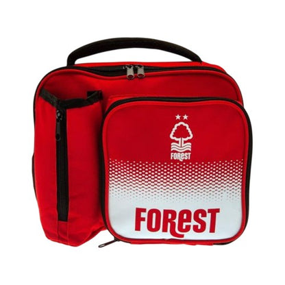 Front - Nottingham Forest FC Fade Lunch Bag With Bottle Holder